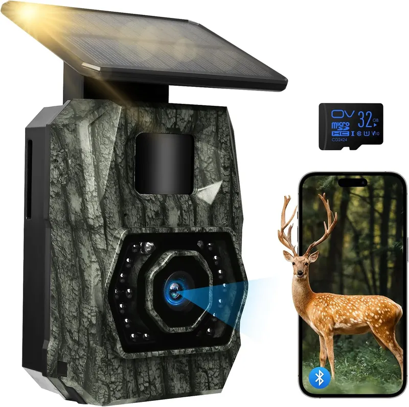 MAXDONE PH970S Solar-Wildkamera WLAN