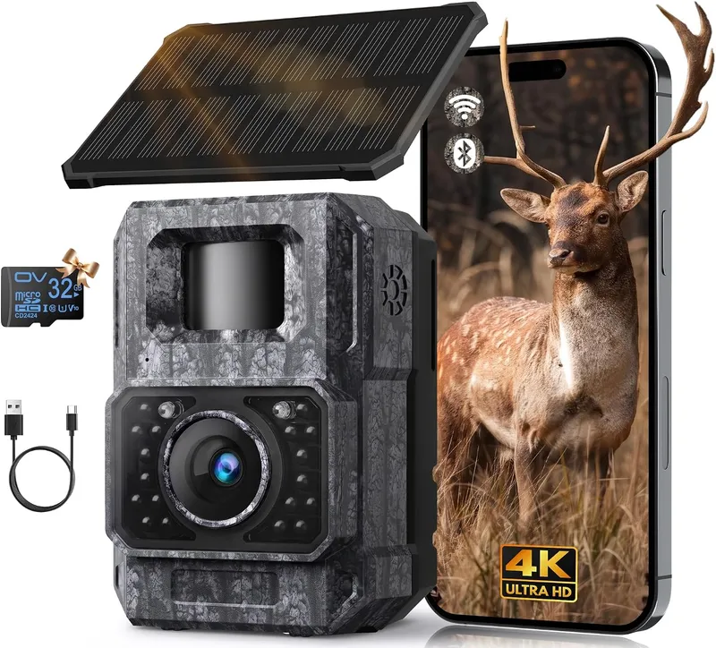 MAXDONE Solar Trail Camera – Driftwood