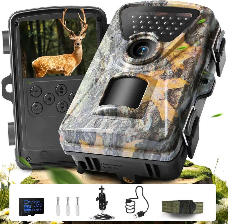MAXDONE PH820 Wildlife Camera with 2.0" Screen